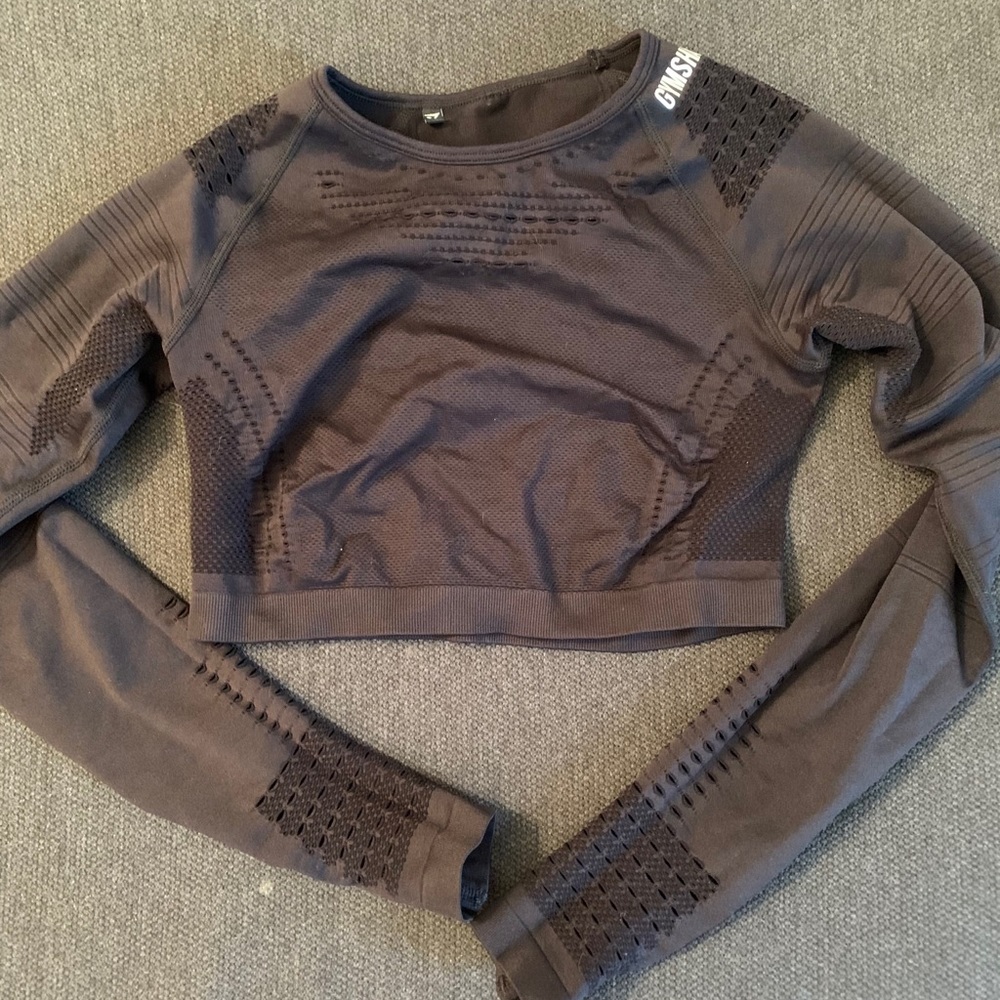 GYMSHARK Energy+ Crop LongSleeve